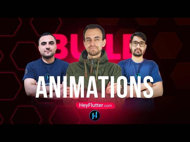 Build Animations in Flutter (Livestream)