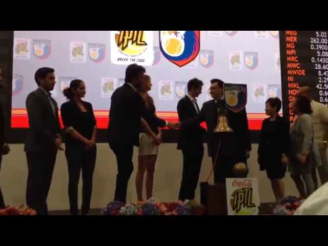 Tennis Star Players Visit Philippine Stock Exchange - Ring The Bell Ceremony