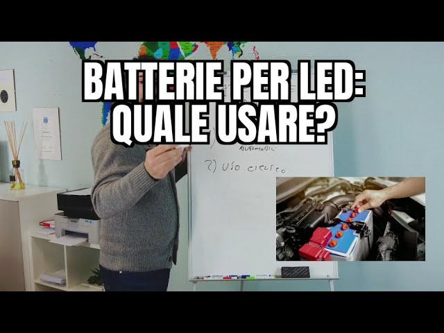 Batterie per LED: quale usare?