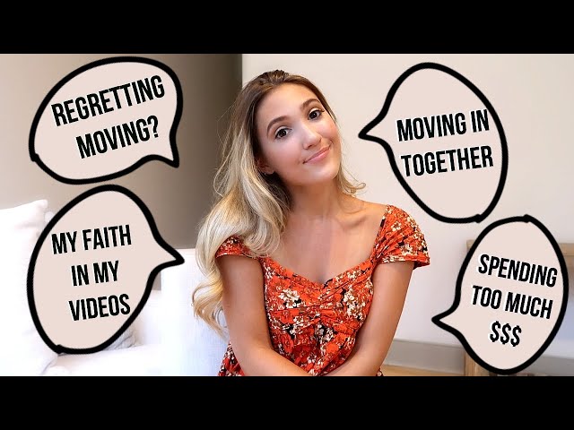 CHIT CHAT Q&A | missing nyc, spending too much money, and moving in together!