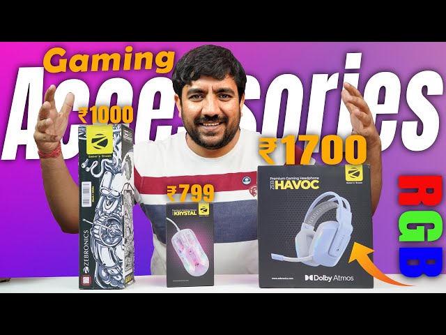 Budget RGB Gaming Accessories Under Rs. 2000/-