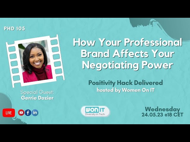 How Your Professional Brand Affects Your Negotiating Power