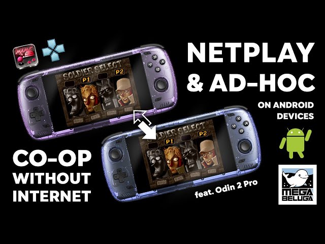 Netplay & Ad-Hoc (local co-op without internet) on Android devices