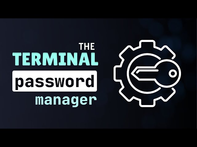 This is perhaps my favorite password manager for the terminal