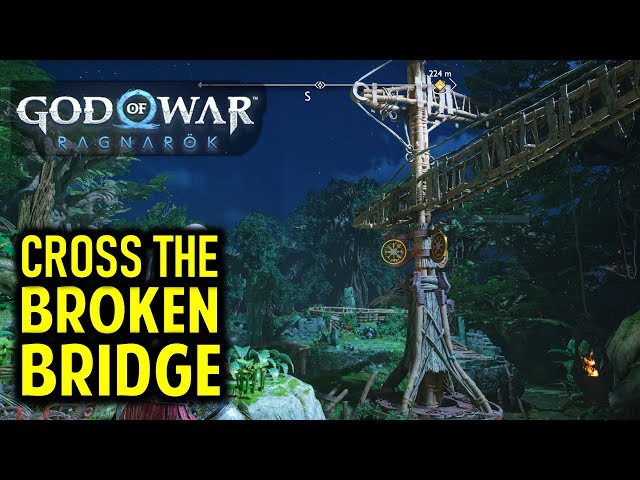 Find a Way to Cross the Broken Bridge | The Reckoning | God of War Ragnarok