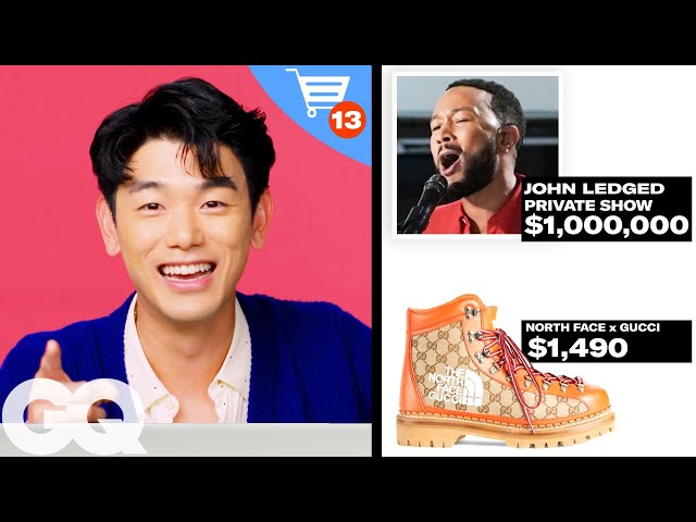 Eric Nam's $1.1M Shopping Spree | GQ