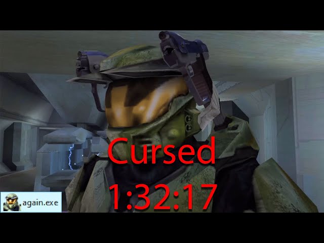 [WR] Cursed Halo Again in 1:32:17 (RTA-Loads)