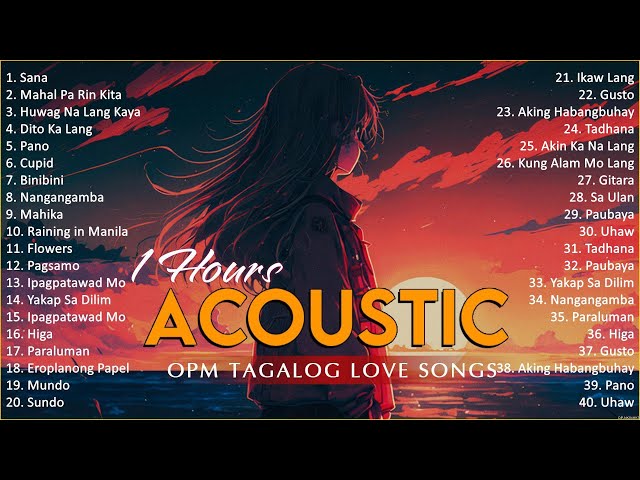 Best Of OPM Acoustic Love Songs 2024 Playlist 1197 ❤️ Top Tagalog Acoustic Songs Cover Of All Time