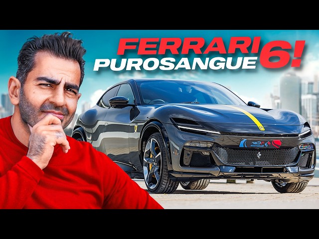 Ferrari Purosangue💥! Hässlich! ca.1 Mio.€ 💰! Eine 6?😱 Schauen wir mal |Hamid Mossadegh #purosangue