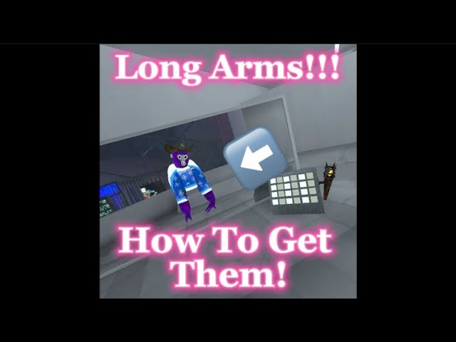 How To Get LONG ARMS In Gorilla Tag!
