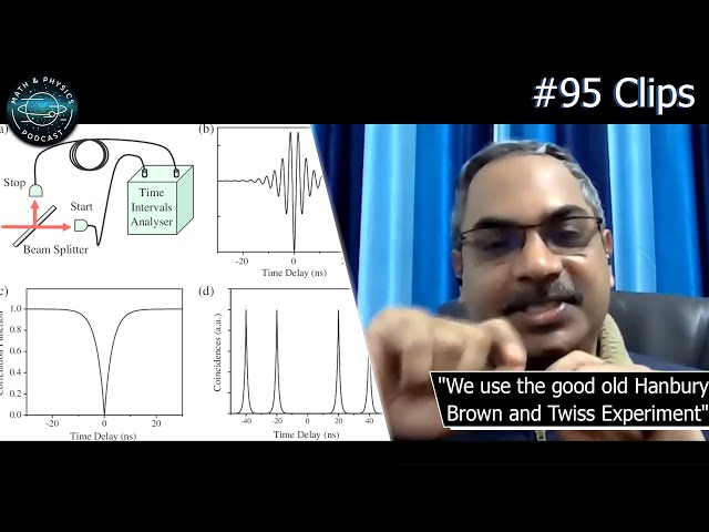 How are Tiny Particles Detected? Hanbury and Brown Twiss Effect - Ep 95 Clips