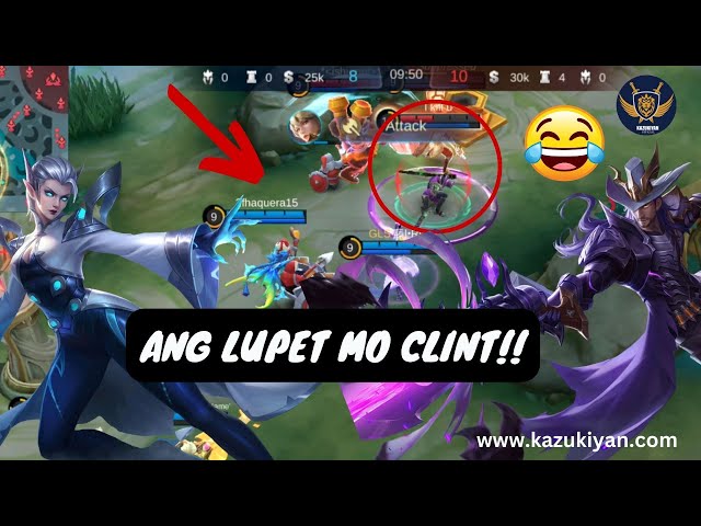 "Ang Lupet Mo Clint" Mainit Na Laban Ni Eudora😮 Hanggat May Base Wlang Susuko💪 #kazukiyanofficial