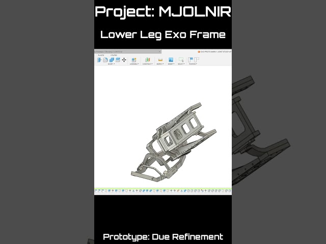 Project: MJOLNIR | Phase-II | Exo Frame in development