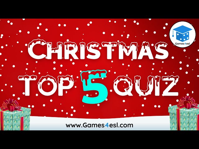 Christmas Top Five Quiz | Fun Christmas Quiz