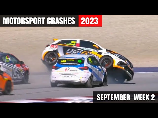Motorsport Crashes 2023 September Week 2