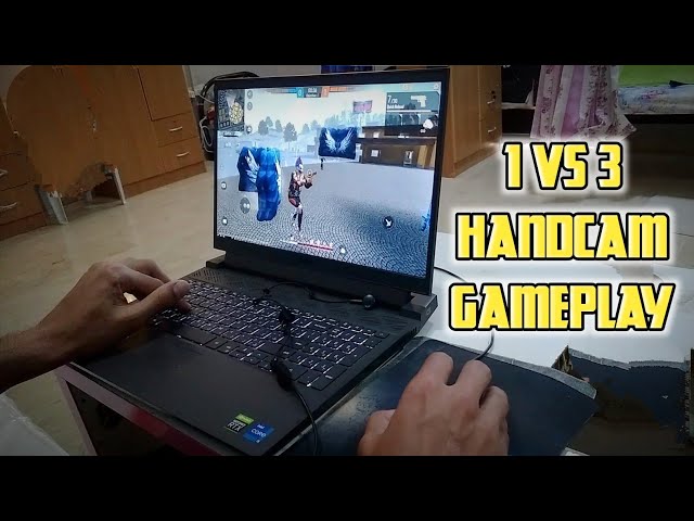 1 VS 3 🔥Laptop Handcam Gameplay || FreeFire Handcam Gameplay #trending