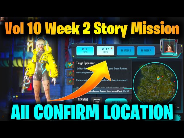 New State Mobile - Vol 10 - WEEK 2 STORY MISSIONS LOCATION