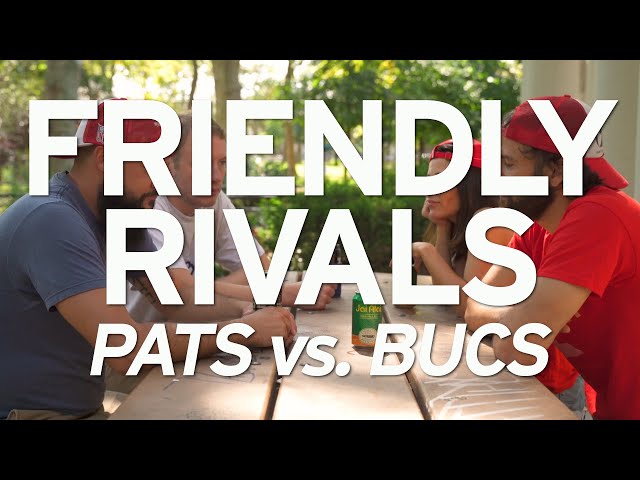 FRIENDLY RIVALS: Pats Fans vs. Bucs Fans