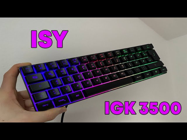 ISY IGK 3500/Keyboard/review