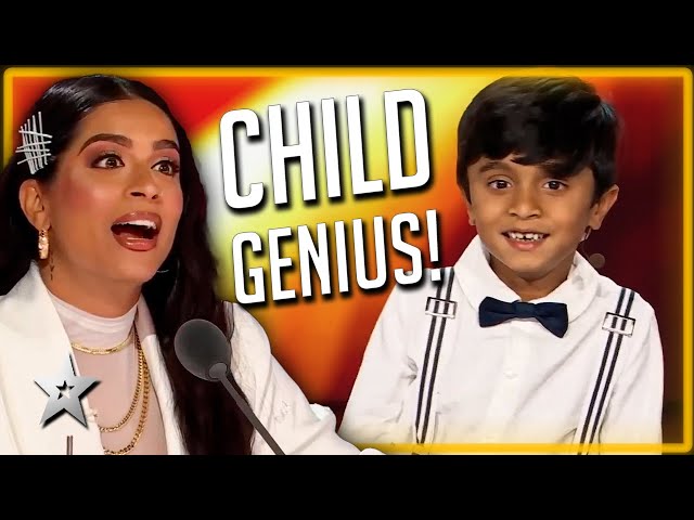 6 Year Old GENIUS Can Name Any Flag! | Kids Got Talent
