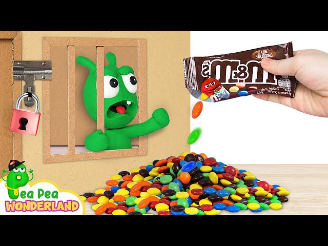 Compilation: Pea Pea's Best Escape Room Challenge Video 🔴 Cartoon for kids | 1 Hour Video