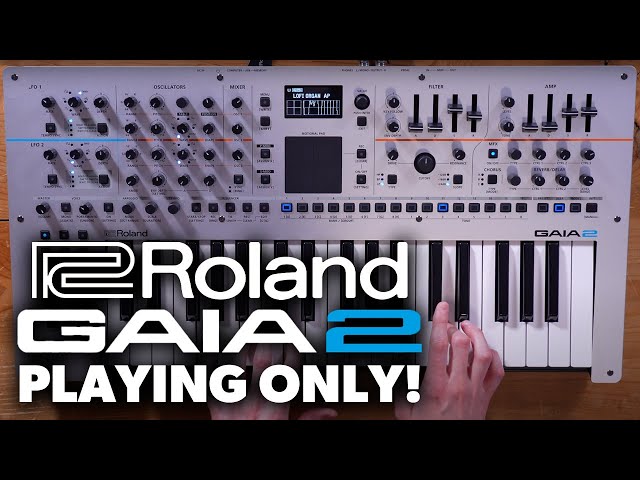 Roland Gaia 2 Synthesizer - Playing Only!