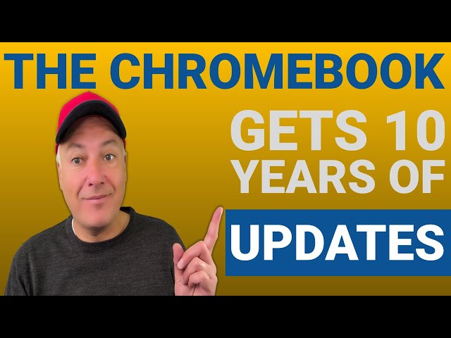 Chromebooks released after 2021 to get 10 years of updates, and many older Chromebooks get the same