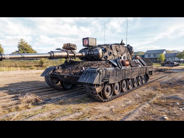 Leopard 1 - Sniper in Live Oaks Map - World of Tanks