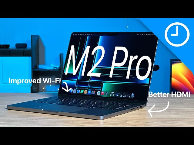 14" M2 Pro MacBook Pro: A look at Apple's newest laptop.