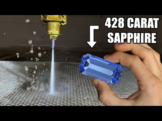 Lab Grown Sapphire - The Hardest Thing We’ve Ever Cut