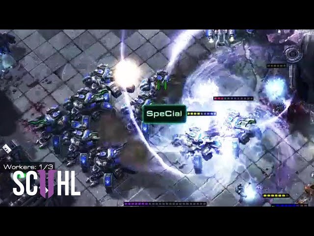 HUGE SIEGE TANK SPLASH 💥 - Starcraft 2: Special vs Classic