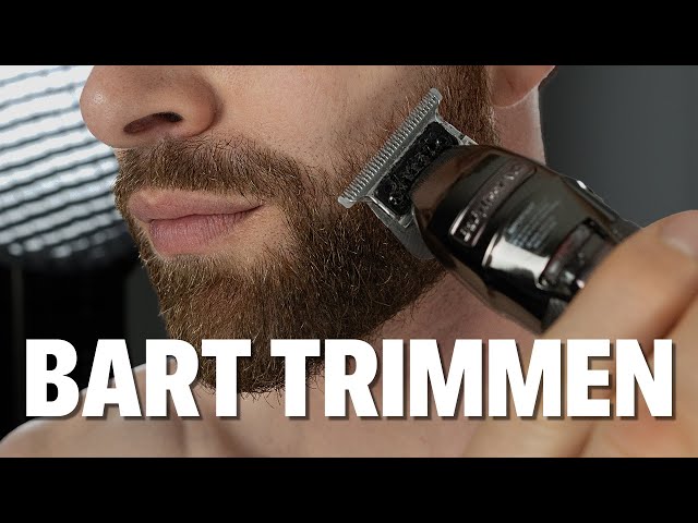 Bart trimmen für Anfänger ● So trimmst du deinen Bart richtig!