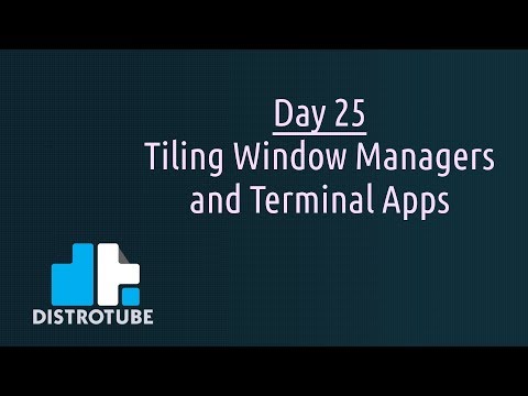 Day 25 of Tiling Window Managers and Terminal Apps