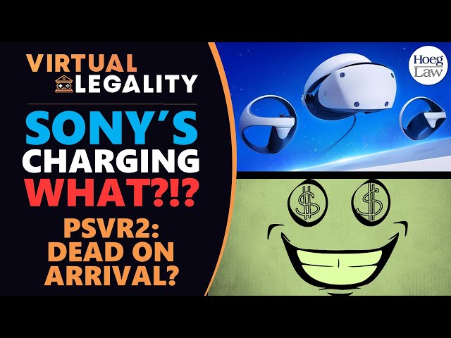 PSVR2 DEAD ON ARRIVAL? | Sony Announces Pricing and "Support" (VL736)
