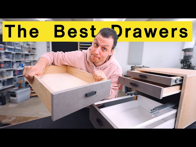 This Is The Best Way To Make Drawers! DIY