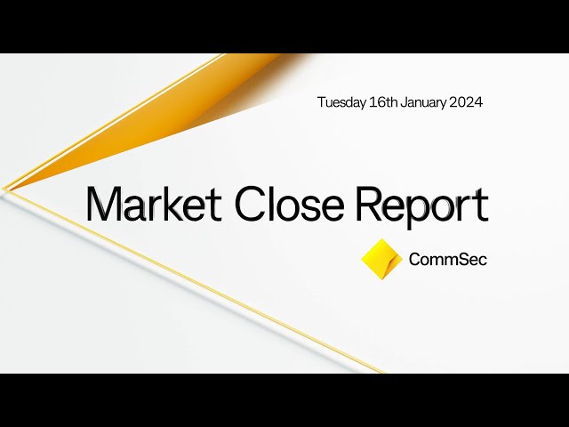 Market Close 16 Jan 24: A steep decline for Aussie shares