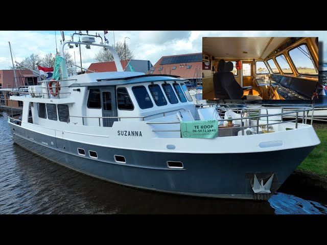 THIS Was Hull 1 Built by DAMEN And Designed by VRIPACK (And She is FOR SALE) €375,000 Boat Tour!