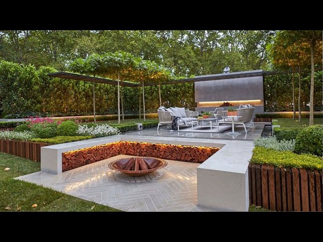 Top 100 Contemporary Modern Backyard patio Design Ideas for 2024