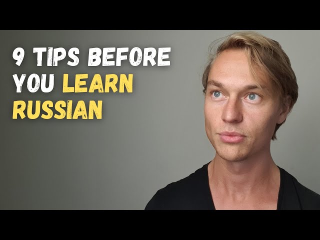 9 things I Wish I Knew BEFORE I Started to Learn Russian
