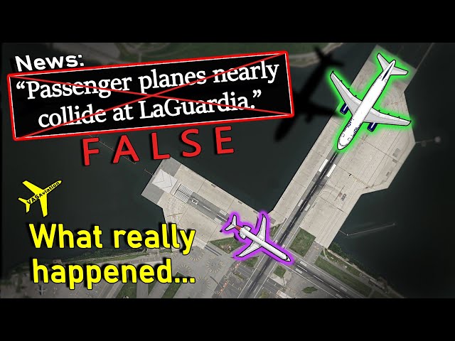Was this a Near Collision? | Viral NON-Incident at LaGuardia