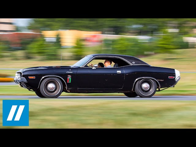 Driving the Black Ghost - 1970 Dodge Challenger R/T SE 426 Hemi Driving Experience