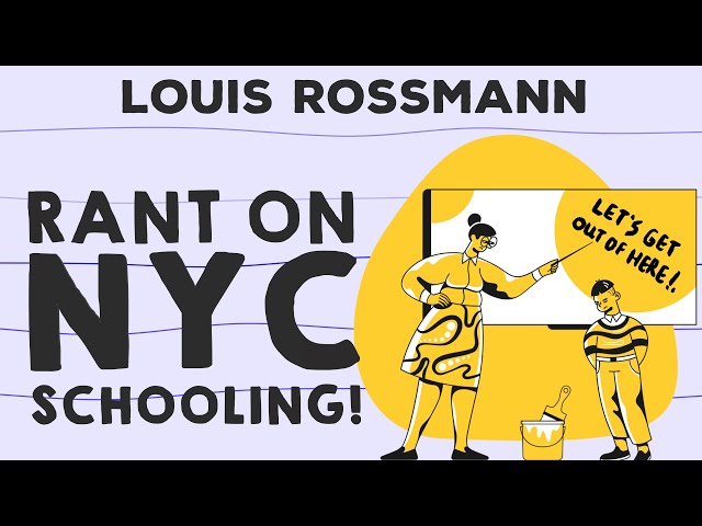 unhinged raging rant on schooling in NYC