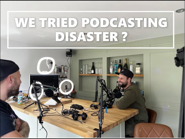 HOME IMPROVEMENTS CHANNEL PODCAST DISASTER? #1 BEING BEGGINERS (NOT A HOW TO GUIDE) #PODCAST