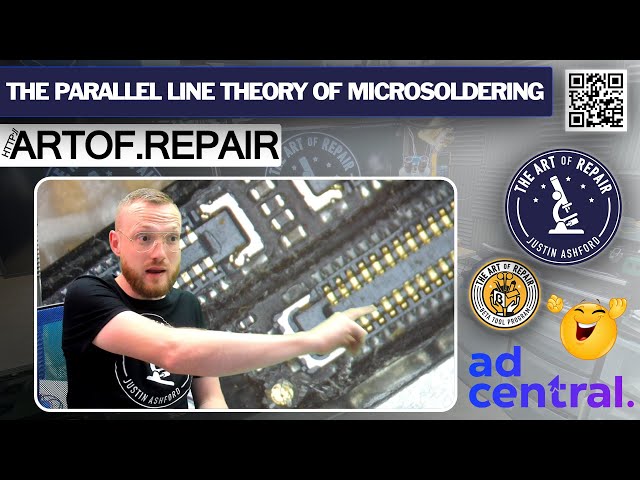 The Parallel Line Theory of Microsoldering | Mastering SMD Manipulation | Fundamentals