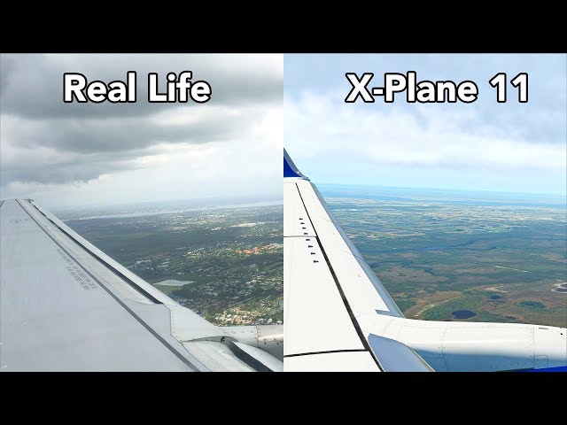 [4K] X-PLANE 11 vs. REAL LIFE LANDING! Fort Meyers (RSW) A320 Landing Comparison/Simulation