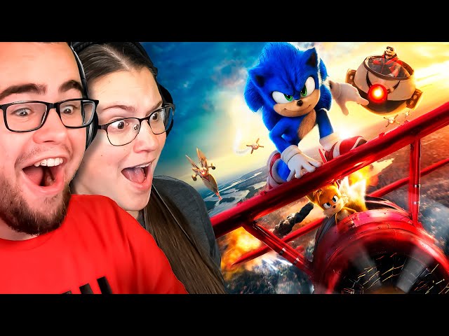 GIRLFRIEND REACTS TO NEW SONIC 2 TRAILER!