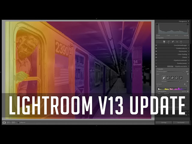 Lightroom V13 Update Oktober 2023 - Punktfarbe, Objektivunschärfe und HDR