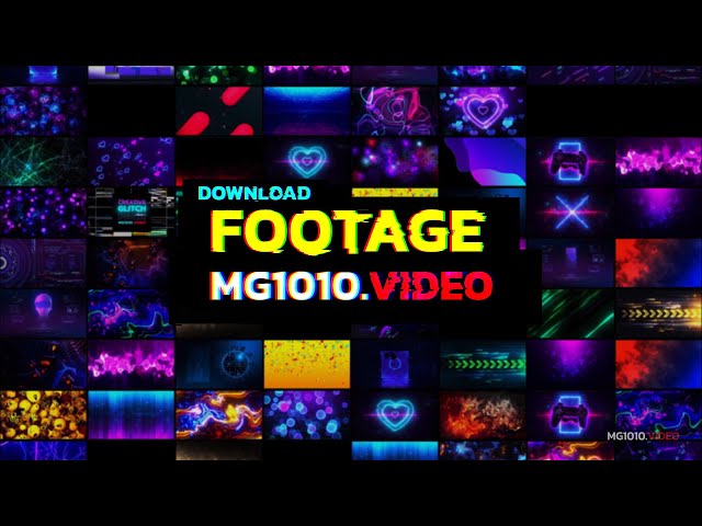 MG1010 Backgrounds VIdeo Footage Reel