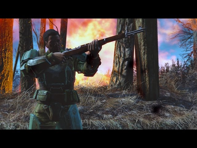 World War 2 Guns - M1 Garand and M1911 - Fallout 4 Mods (PC/Xbox One)