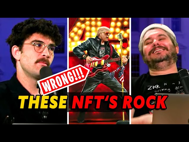 Ethan & Hasan react to TRUMPS INCREDIBLE NFT GRIFT